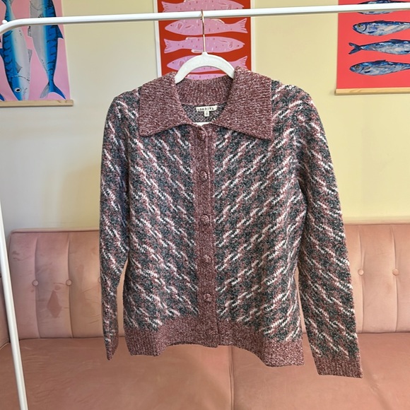 Sweaters - 🍁 💠 NWT Hidden Houndstooth Cardigan